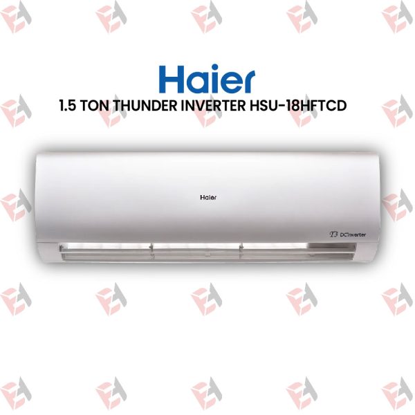 Haier 1.5 Ton T3 Inverter AC (Heat & Cool) Thunder Inverter HSU-18HFTCD ...